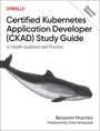 Text: „Certified Kubernetes Application Developer (CKAD) Study Guide, Second Edition“. Illustration eines Wals.