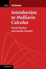 David Nualart: Introduction to Malliavin Calculus, Buch