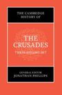Cover von "The Cambridge History of The Crusades", drei Bände, herausgegeben von Jonathan Phillips, in Rot und Schwarz.