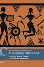 "THE CAMBRIDGE COMPANION TO THE GREEK IRON AGE" bearbeitet von Jane B. Carter und Carla M. Antonaccio. Griechische Figuren.