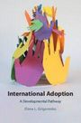 „International Adoption: A Developmental Pathway“ von Elena L. Grigorenko. Bunte Papierhände übereinander.