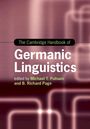 : The Cambridge Handbook of Germanic Linguistics, Buch