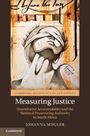 "Measuring Justice" - Quantitative Accountability und die National Prosecuting Authority in Südafrika von Johanna Mugler. Kunstwerk mit verbundenen Augen.