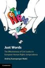 Andrej Auersperger Matic: Just Words, Buch