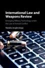 "International Law and Weapons Review" von Natalia Jevglevska. Patronen liegen auf einer Tastatur.