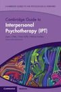 „Cambridge Guide to Interpersonal Psychotherapy (IPT)“. Buntes abstraktes Muster darunter.