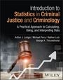Titel: "Introduction to Statistics in Criminal Justice and Criminology". Abgebildet ist ein Richterhammer und Münzen.