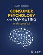 Text: NADIA OLIVERO, CONSUMER PSYCHOLOGY AND MARKETING in the Age of AI, WILEY. Illustration: Ein vernetztes Gehirnsymbol.