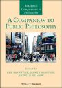 "Blackwell Companions to Philosophy", "A Companion to Public Philosophy", mit Bild einer belebten Stadtstraße voller Menschen.