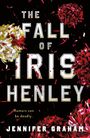 "The Fall of Iris Henley" von Jennifer Graham, umgeben von roten und weißen Pompons und verstreuten Papierschnipseln.
