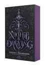 A Nytfall Novel. The Night is Defying. Chloe C. Peñaranda. Purpurnes Buch mit dekorativen Mustern.