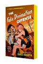 Titel: "The Fake Divination Offense" von Sara Raasch. Illustration zeigt ein Paar vor einer jubelnden Menge in einem Stadion.