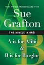 Sue Grafton: A is for Alibi & B Is for Burglar, Buch