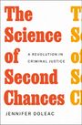 "The Science of Second Chances" in Rot, "A Revolution in Criminal Justice" in Schwarz, unten "Jennifer Doleac".