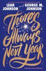 "There's Always Next Year" in glitzernden Buchstaben, blauer Hintergrund, funkelnde Sterne und Namen der Autoren.