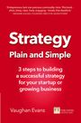 Vaughan Evans: Strategy Plain and Simple, Buch