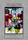MARVEL MASTERWORKS THE MIGHTY THOR VOLUME 24; Comic-Illustration von Thor in dynamischer Pose mit Hammer.