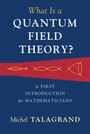 Michel Talagrand: What Is a Quantum Field Theory?, Buch