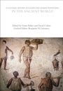 Oben: „A Cultural History of Slavery and Human Trafficking in the Ancient World“. Unten: antikes Mosaik mit Figuren.