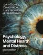Texte: "John Cromby, David Harper, Lucy Johnstone & Paula Reavey", "Psychology, Mental Health and Distress", "Second Edition". Großaufnahme einer Iris.