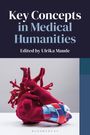 "Key Concepts in Medical Humanities", herausgegeben von Ulrika Maude. Darunter ein rotes Herzmodell mit Mosaikmuster.