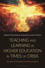 : Teaching and Learning in Higher Education in Times of Crisis, Buch