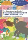 „The Bloomsbury Handbook of Children's and Young Adult Literature in Education“. Illustration eines Mädchens und Elefanten.