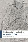 "The Bloomsbury Handbook to Slavoj Žižek", herausgegeben von Dominik Finkelde. Skizzenhafte Zeichnung einer sitzenden Person.