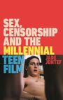 "SEX, CENSORSHIP AND THE MILLENNIAL TEEN FILM" in großen Buchstaben. Darunter ein Foto eines überraschten jungen Mannes.