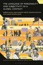 Buchtitel: "The Language of Marginality and Subjectivity in a Global Context". Menschen in verschiedenen Szenen und Posen.