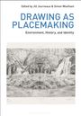 "Drawing as Placemaking: Environment, History, and Identity". Oben sind grüne Bäume und Wasserfälle als Illustration.