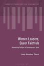 Buchcover mit Titel: "Women Leaders, Queer Faithfuls", Untertitel: "Reinventing Religion in Contemporary Spain". Autor: Josep Almudéver Chanzà.