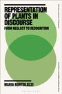 Titel: "REPRESENTATION OF PLANTS IN DISCOURSE: FROM NEGLECT TO RECOGNITION". Autor: MARIA BORTOLUZZI. Drei grüne überlappende Kreise.