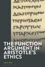 "The Function Argument in Aristotle’s Ethics" in Weiß. Links griechischer Text auf Pergament, darunter "Jakub Jirsa" und "Bloomsbury".