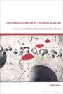 "Indigenous Judaism in Colonial Algeria", Thema: Kolonialpolitik, Rabbis. Illustration: Abstrakte Formen in Rot und Schwarz.