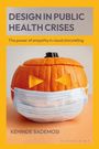 Text: "Design in Public Health Crises, The power of empathy in visual storytelling, Kehinde Bademosi." Kürbis mit Maske.