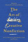Titel: "The Art of Revising Creative Nonfiction". Ein blauer Hintergrund mit gelber und weißer Schrift.