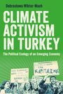 Titel: "Climate Activism in Turkey". Autor: Dobrosława Wiktor-Mach. Bild einer Demonstration mit Protestschildern.