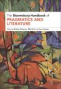 "The Bloomsbury Handbook of Pragmatics and Literature" steht oben. Darunter eine farbenfrohe abstrakte Illustration.
