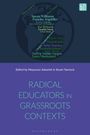 „Radical Educators in Grassroots Contexts“, bearbeitet von Mayssoun Sukarieh & Stuart Tannock. Namen bilden einen Globus.