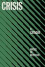 Text: "CRISIS A Critique Miguel de Beistegui". Grüner Hintergrund mit schwarzen diagonalen Streifen.