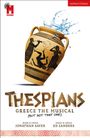 „Thespians: Greece the Musical (but not that one)“. Antike Vase mit Figuren, aus der Wasser spritzt. Logo oben links.
