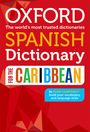 "OXFORD SPANISH Dictionary for the CARIBBEAN. Be EXAM CONFIDENT: build your vocabulary and language skills." Text auf rotem Hintergrund.