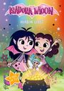 Text: "Isadora Moon," "Rainbow Quest," "As Seen On TV!" Zwei Figuren, Vampirmädchen mit Flügeln und Zauberstab, daneben ein Topf voller Gold und eine kleine Fee. Bunter Regenbogen-Hintergrund.