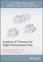 Age K. Smilde: Analysis of Variance for High-Dimensional Data, Buch