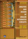 Paul J. Hurst: Analysis and Design of Analog Integrated Circuits, Buch