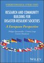Text: "HYDROMETEOROLOGICAL EXTREME EVENTS. RESEARCH AND COMMUNITY BUILDING FOR DISASTER-RESILIENT SOCIETIES. A European Perspective." Darunter mehrere Flaggen europäischer Länder.