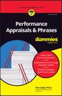 Ken Lloyd: Performance Appraisals & Phrases for Dummies, Buch