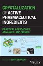 CRYSTALLIZATION OF ACTIVE PHARMACEUTICAL INGREDIENTS. Diagramm mit Molekülen und Tabletten.