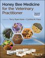 "Honey Bee Medicine for the Veterinary Practitioner, Second Edition." Bienen und Bienenstöcke vor einem Regenbogen.